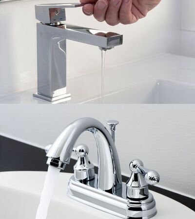 Single Handle vs Double Handle Faucets Featured Image