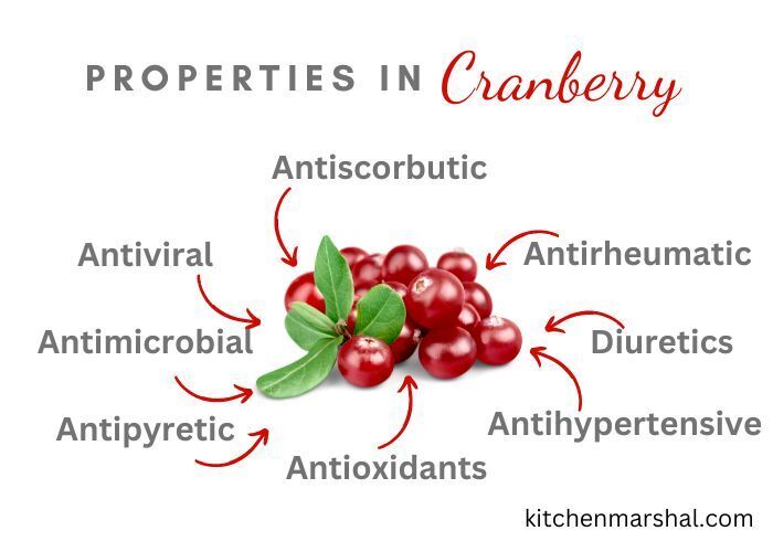 Properties in Cranberry Infographic