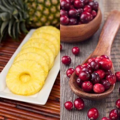 Benefits of Pineapple and Cranberry Juice on Women